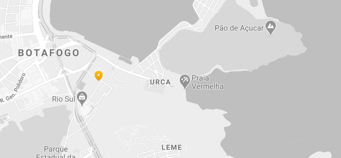 Localização da loja no Rio de Janeiro