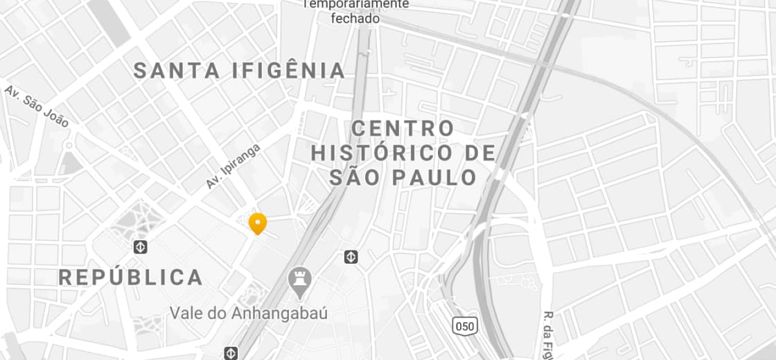 Localização da loja em São paulo